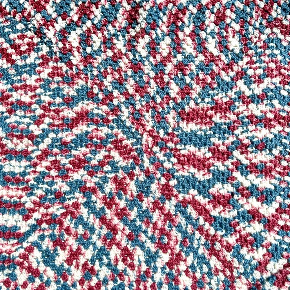 BABY AFGHAN LAP BLANKET THROW